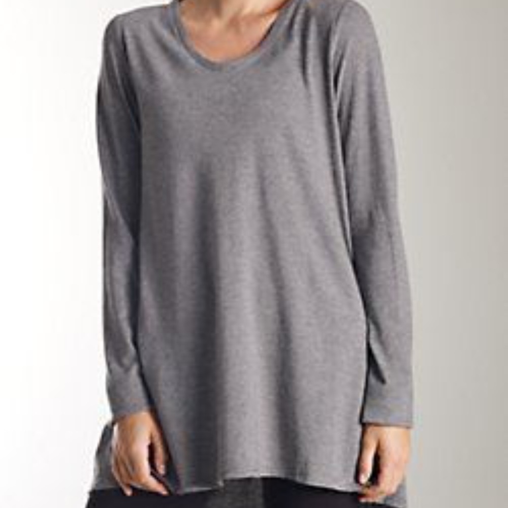 PURE JILL J. Jill Striped Shirred Back Tunic - S - Picture 7 of 8